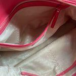 Kate Spade  Vintage Jasmine Nylon Satchel Bag Orange Double Gold Chain Purse Photo 11