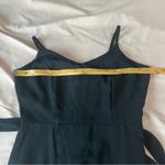She & Sky Black Sleeveless Cami Dress Flounce Wrap Skirt Fit & Flare Mini Size S Photo 11