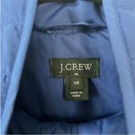 J.Crew Puffer Coat XS Blue Down Quilted Minimalist Preppy Old Money Ski Jacket Photo 1