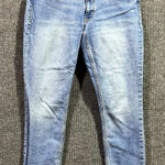 Old Navy  Rockstar Super Skinny Jeans Womens 12 Short Blue Denim Cotton Mid Rise Photo 0