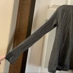 Lou & grey  Black/Grey Striped Open Front Cardigan size XS Photo 4