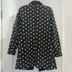 Modcloth  Salient Style Wool Coat Polkadot Gray Sz XS Photo 10