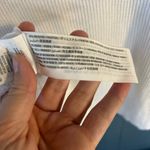 Hollister  Ivory Waffle Knit Boxy Long Sleeve Shirt | Size Small Photo 4