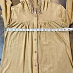 Monoreno  Boho Hooded Ruffle & Crochet Dress Size Small Photo 7