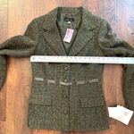 Rickie Freeman TERI JON two piece skirt suit, size 2, NWT Green Photo 8