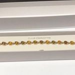 Liz Claiborne NWT Green & Yellow Bracelet & Earring Set Photo 0