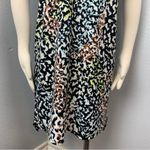 Christian Siriano Multicolor Animal Print Tunic Shift Shirt Dress Black Size M Photo 6