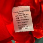 Show Me Your Mumu NWT  Red Ruffled Jennie Ann Mini Dress Photo 8