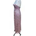 For Love & Lemons For Love & Lemons Joelle Maxi Dress Pink Floral Print Photo 4