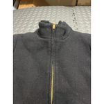 J. Crew Petite Lodge Coat Italian Stadium Cloth Wool Black K0897 Jacket Women 4P Photo 2