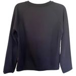 Ted Baker London Lanie Cascading Flora Floral Print Black Crewneck Sweatshirt XS Photo 5