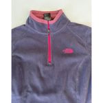 The North Face  Women's Quarter Zip Fleece Purple Size Small Polartec Photo 1