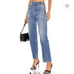 EB Denim Vintage‎ Chain Reworked Levi's High Rise Straight Leg Jeans Sz S NEW Blue Photo 14