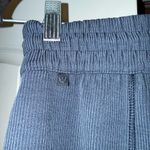 Lululemon  Ribbed Softstreme Mid-Rise Wide-Leg Cropped Pant 25" True Navy Photo 4