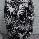 Fabletics  - Clarissa Black White Palm Leaf - Pencil Skirt - XS Photo 0