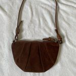 Boho Faux Leather and Suede Purse Brown Photo 3