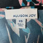 Allison Joy XS  Evereve Multi Color Cross front Top Blouse Photo 4