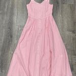 Chadwick's Vintage Cottagecore Light Pink Cotton Dress Photo 0