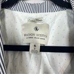 Scotch & Soda Maison Scotch Pin Stripe Button Front Blazer Photo 11