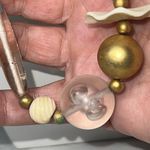 MCM Vintage  Hook Clip Clasp Plastic Large Beaded Necklace Photo 2