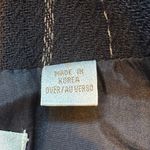 Dana Buchman Black/Navy Cream Pin Stripes Long 1 Button Wool Blazer Jacket Sz 2P Photo 10