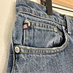 Ralph Lauren Vintage Polo Jeans Co. Denim Cut Off Shorts Women’s 14 Leather Tab Photo 3