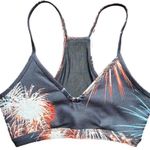 Good American Black Barely There Fireworks Bra 0 Photo 2