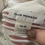 Club Monaco Club‎ Monaco White & Sheer Crew Neck Sweater XL Photo 6