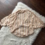 Anthropologie Tie-Front Balloon Sleeve Striped Top Photo 7