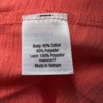 st. john's bay Crochet Flutter Sleeve Womens Top Petite S Indie Boho Chic Beachy Photo 8