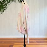 ELECTRIC & ROSE Time To Live Waffle Knit Tie Dye Pullover Photo 3