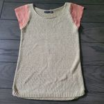 THML  knit shirt with flutter sleeves size S small Photo 0