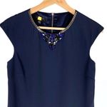 Ted Baker  Kimmiye Embellished Pleated Shift Dress Photo 3