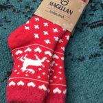 Magellan reindeer fuzzy socks Photo 0