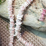 Puka pink shell choker & earring set vintage Pink Photo 0