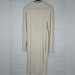 Good American  Cream Maxi crew neck Dress size 4 Photo 1