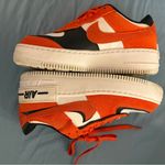 Nike Air force 1 shadow white and orange-red Photo 2
