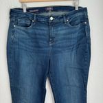 NYDJ dark blue wash Barbara bootcut denim jean size 16 Photo 1