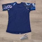 Axesea short sleeve rash guard size 4 Blue Photo 7