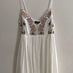 Lulus Daisy Petal Pickin’ Embroidered Dress Size L Festival Boho Whimsy Fairy Photo 1