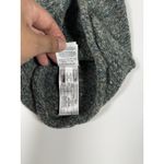 Madewell Lamb Wool Faux Fur Pom Pom Midnight Green Knit Beanie Women One Size Photo 4