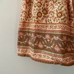 Faherty  Florence Pink Floral Cotton Short Sleeve Blouse Flowy Women's size XS Photo 5