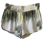 NEW DSG Women's High Rise Stride Short XL Tie Dye 3" Inseam Built in Brief Green Photo 0