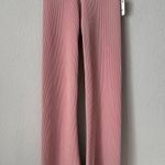 Free People Movement  x Onzie Ribbed Slim Flare Leg Dance Leggings Pink Size XS Photo 3
