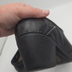 Earth Origins Women Loafers Leather Black SlipOn Sz 8.5 M Derby Shoes Block Heel Photo 9