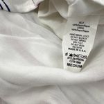 Wild Honey  - Striped Tie Front Crop Top in White Red & Blue Photo 3