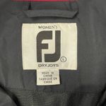 FootJoy  Full Zip‎ Golfing Lightweight Jacket in Black Red Size Large Photo 3