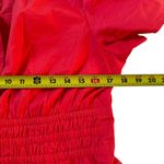 Quince Spice Coral Tiered Organic Cotton Maxi Dress Women's Sz Medium NWT 75 Photo 7