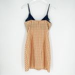 Aqua Blues Vintage Y2K Plaid Denim Mini Dress M Yellow Size M Photo 1