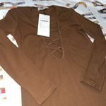 Zeagoo  Cross straps mini dress. Size S Photo 9